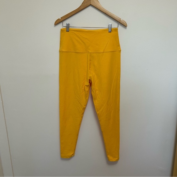 Beyond Yoga Vibrant Spacedye Yellow Women’s Leggings Size XL - Picture 1 of 4